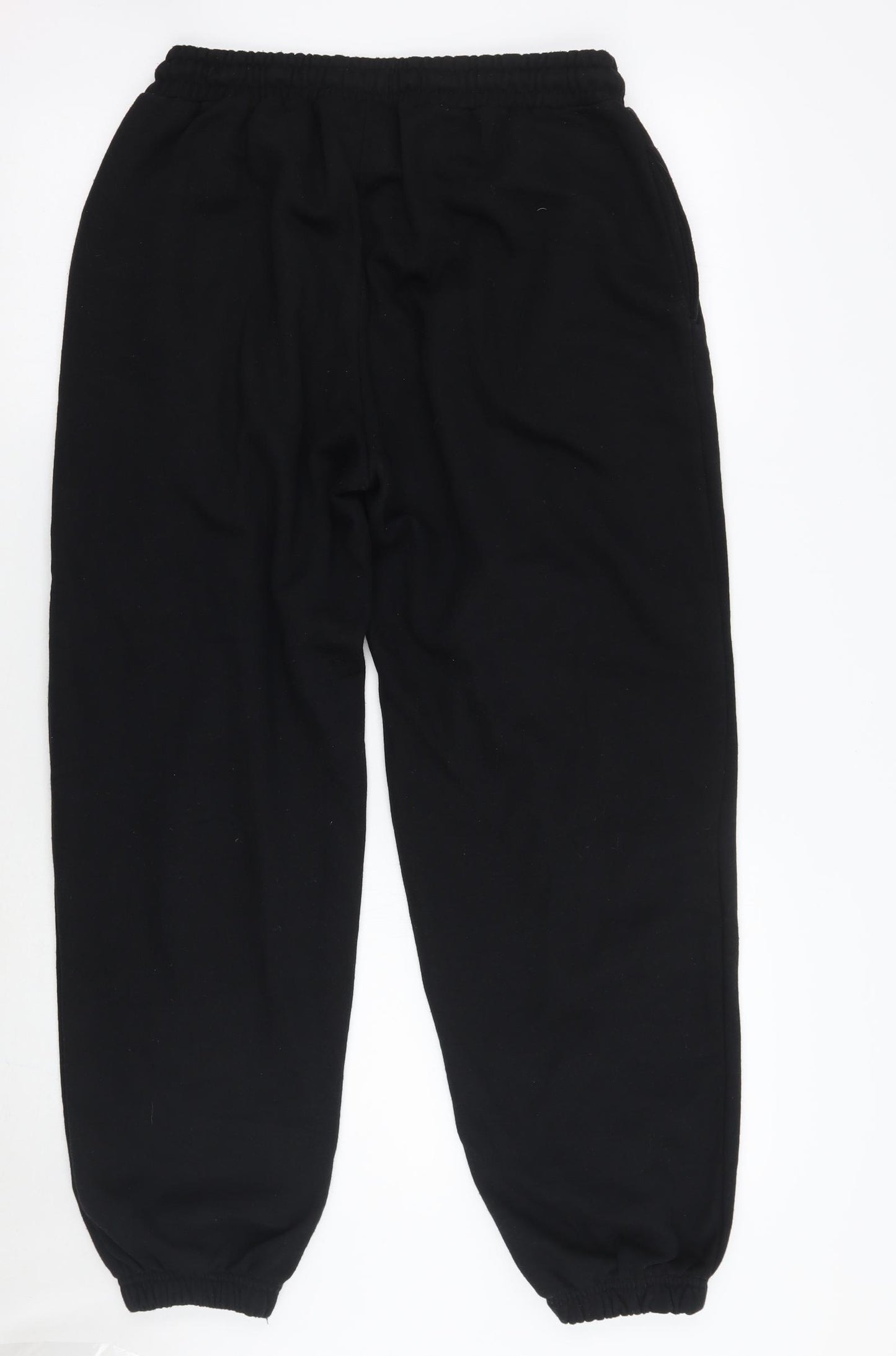 Boohoo Mens Black   Sweatpants Trousers Size L L27 in