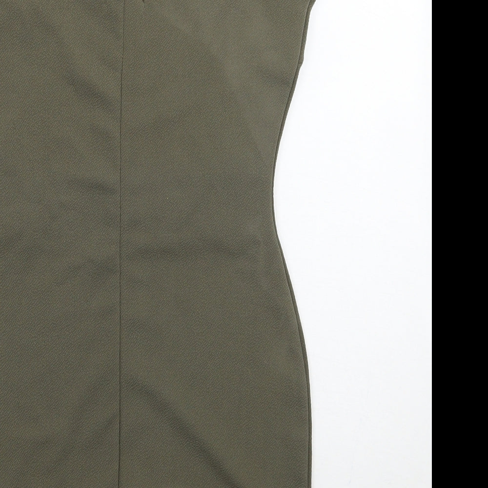Boohoo Womens Green   A-Line  Size 12