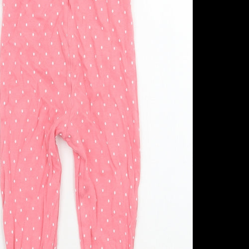 George Boys Pink Polka Dot  Sweatpants Trousers Size 2 Years