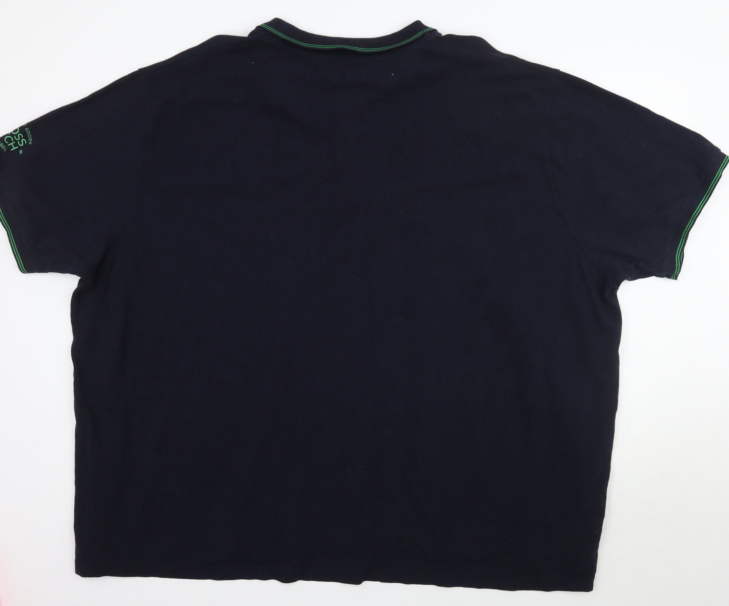 Crosshatch Mens Blue    Polo Size 4XL  - Size 5XL