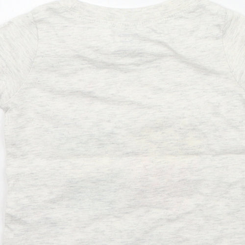 Carters Girls Grey   Basic T-Shirt Size 9-12 Months