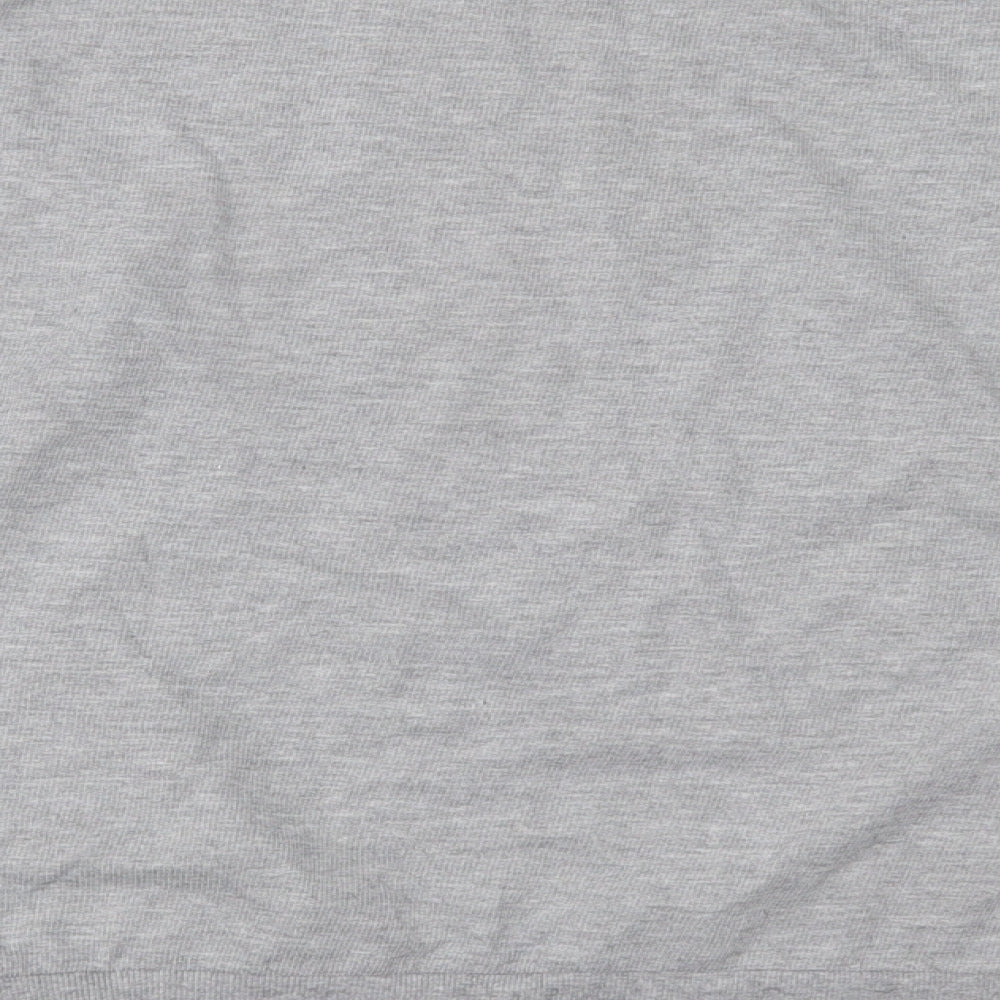 H&M Womens Grey   Basic Blouse Size L