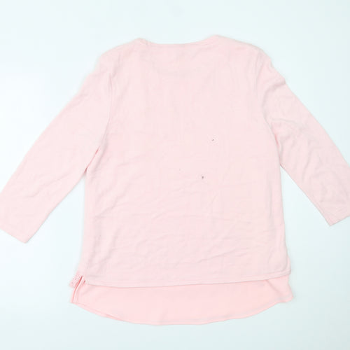Together Womens Pink   Basic Blouse Size 12