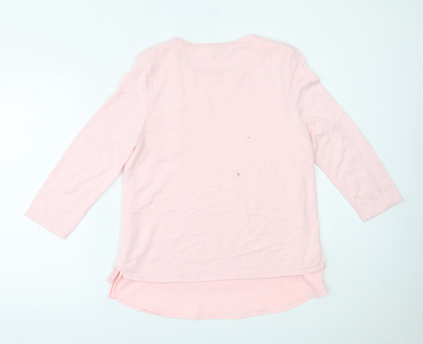 Together Womens Pink   Basic Blouse Size 12