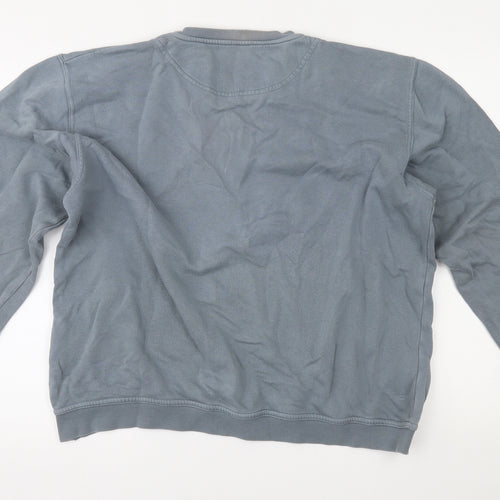 Hawkhead Mens Blue   Pullover Jumper Size M