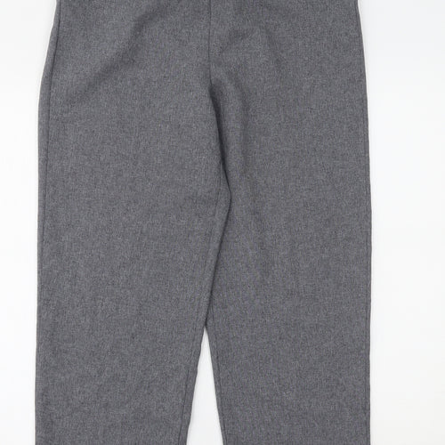 Bm collection Womens Grey   Trousers  Size 12 L26 in