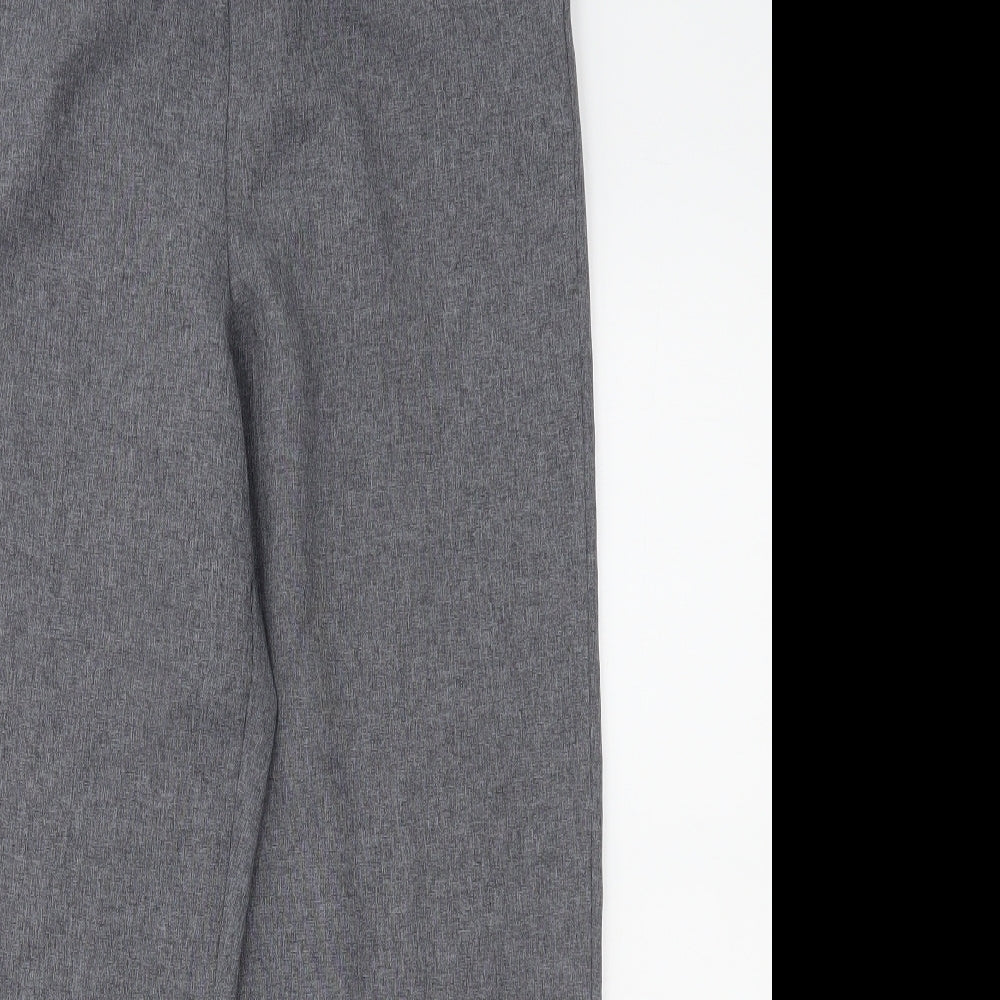 Bm collection Womens Grey   Trousers  Size 12 L26 in