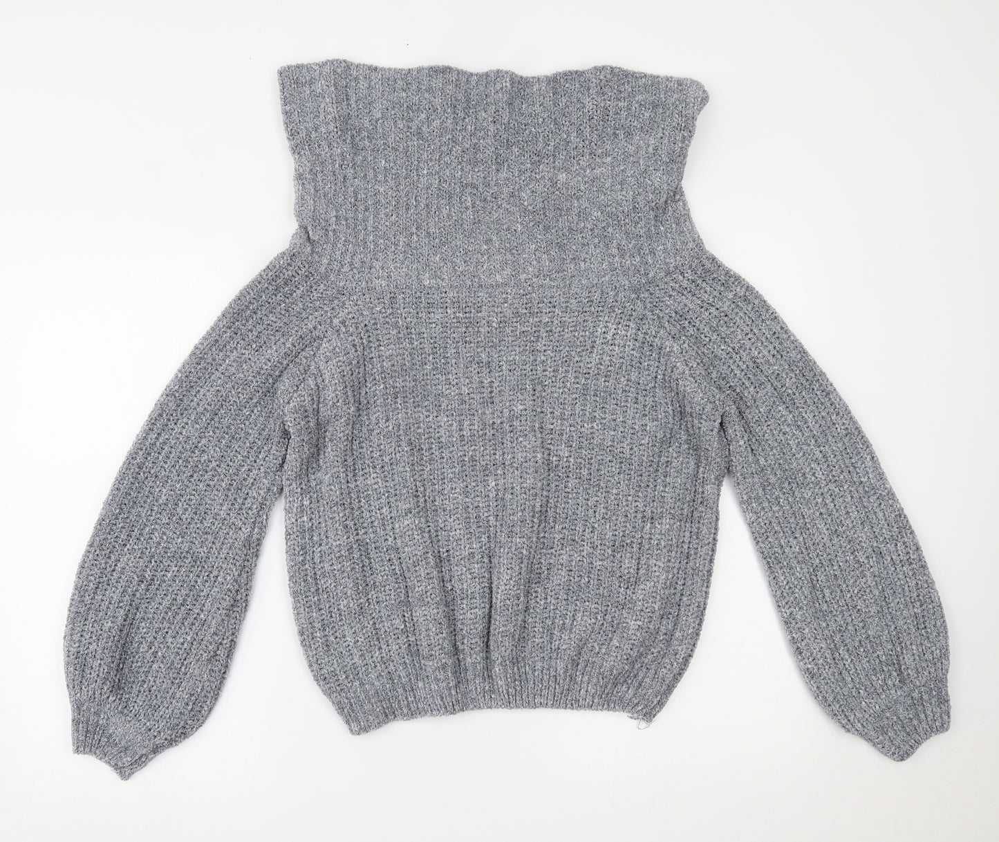 Primark Womens Grey   Pullover Jumper Size M