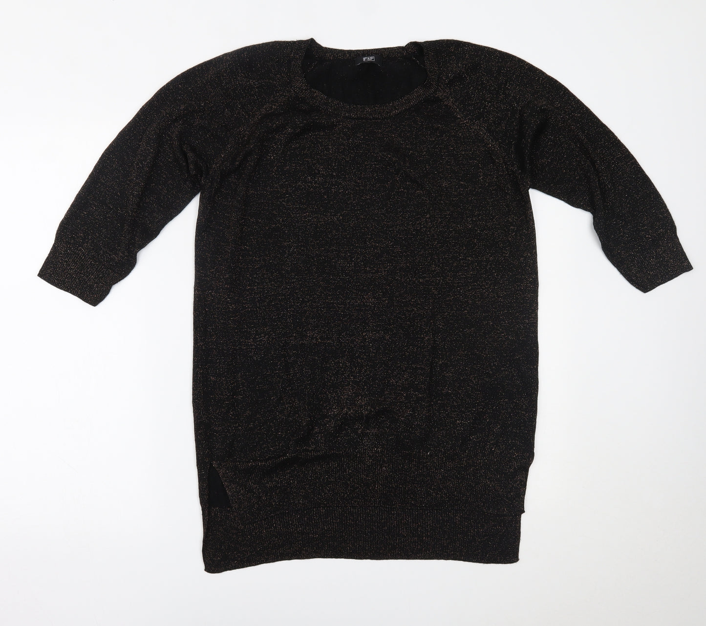 F&F Womens Black   Basic Blouse Size 16