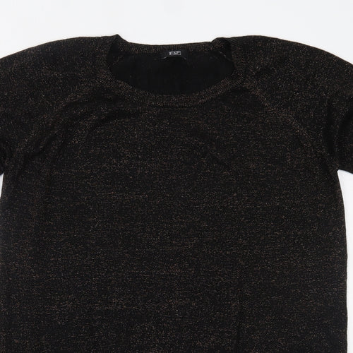 F&F Womens Black   Basic Blouse Size 16