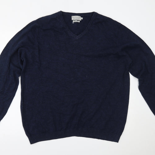 TU Mens Blue   Pullover Jumper Size XL