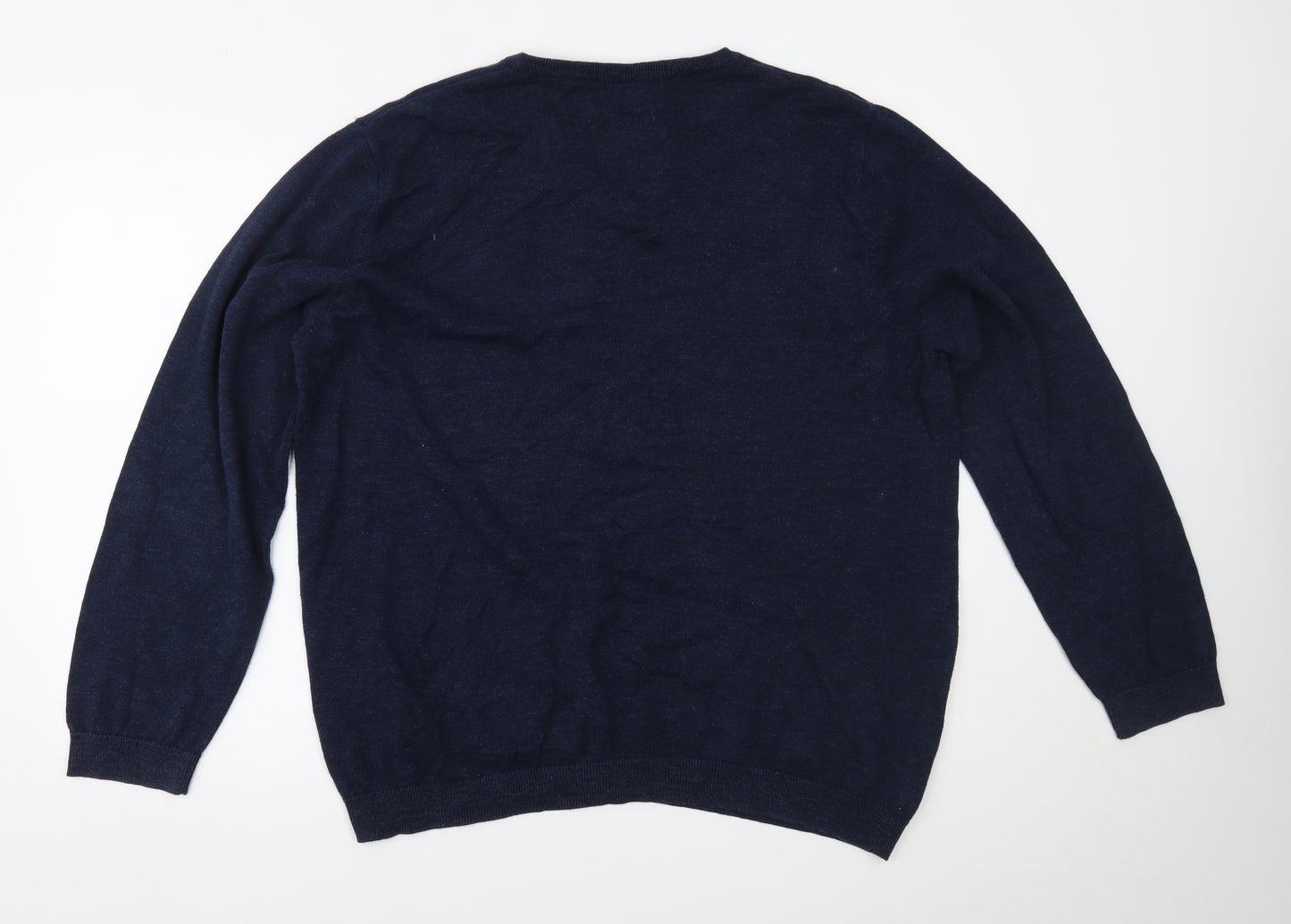 TU Mens Blue   Pullover Jumper Size XL