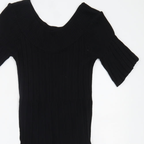 George Womens Black   Jumper Dress  Size 8