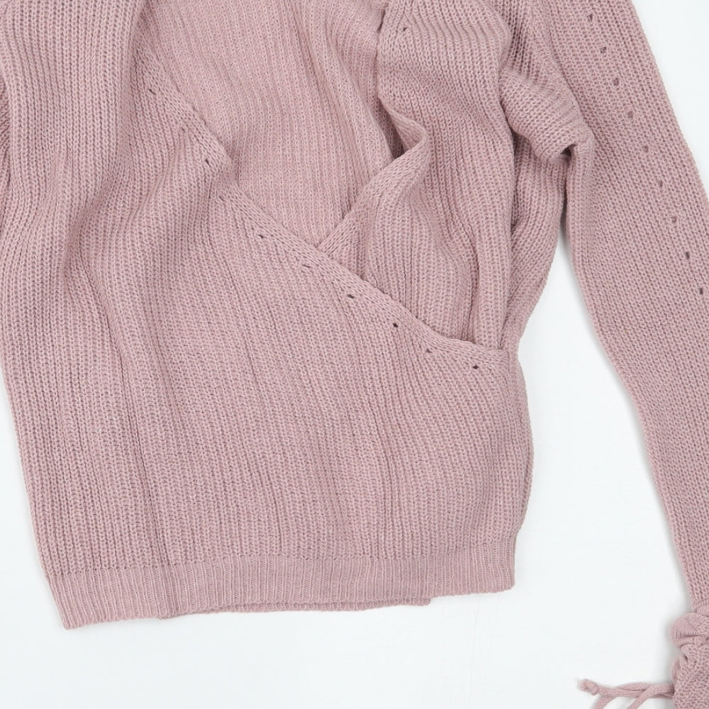 Primark Womens Pink   Pullover Jumper Size S