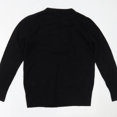 Primark Womens Black   Pullover Jumper Size S