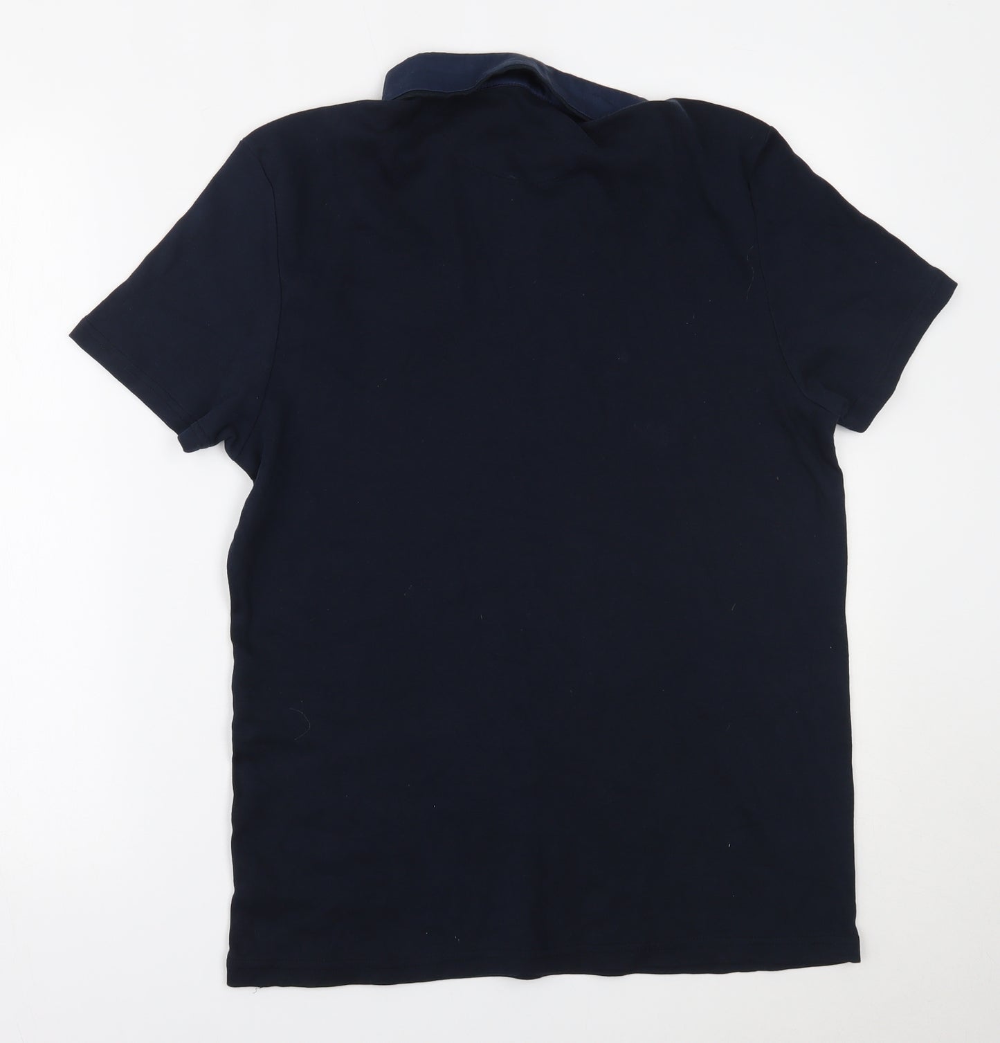 River Island Mens Blue    Polo Size M