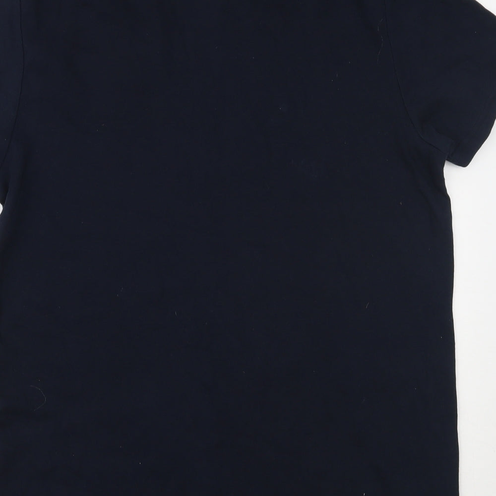 River Island Mens Blue    Polo Size M
