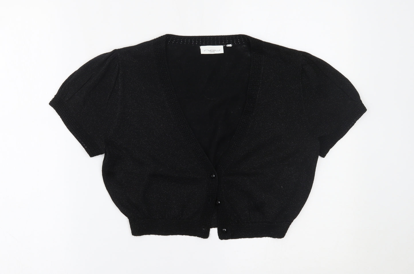New Look Womens Black   Cardigan Jumper Size 14
