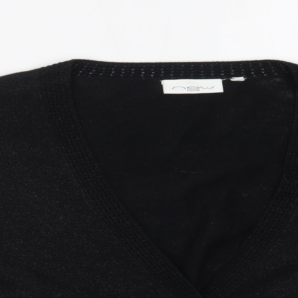 New Look Womens Black   Cardigan Jumper Size 14