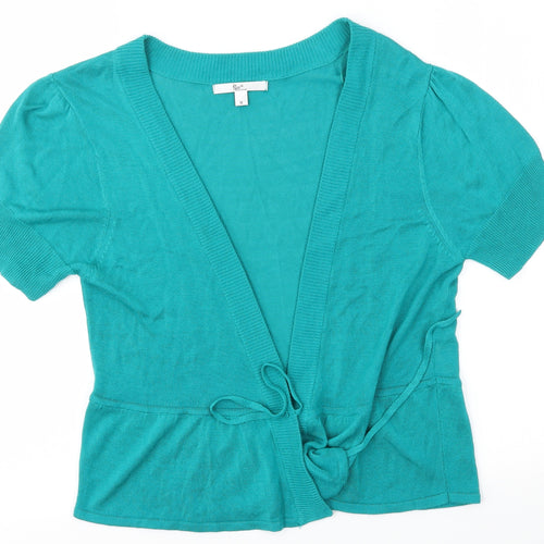 Klass Womens Green   Cardigan Jumper Size M