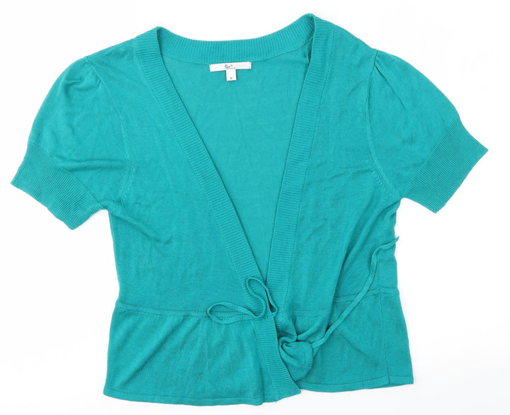 Klass Womens Green Cardigan Jumper Size M