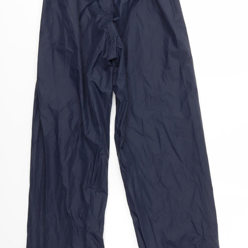 Regatta Mens Blue   Rain Trousers Trousers Size XS L28 in