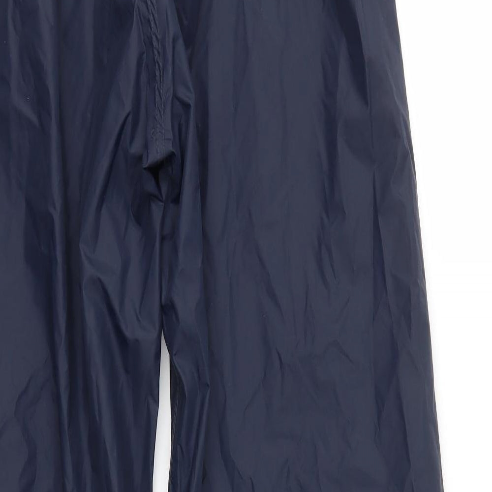 Regatta Mens Blue   Rain Trousers Trousers Size XS L28 in