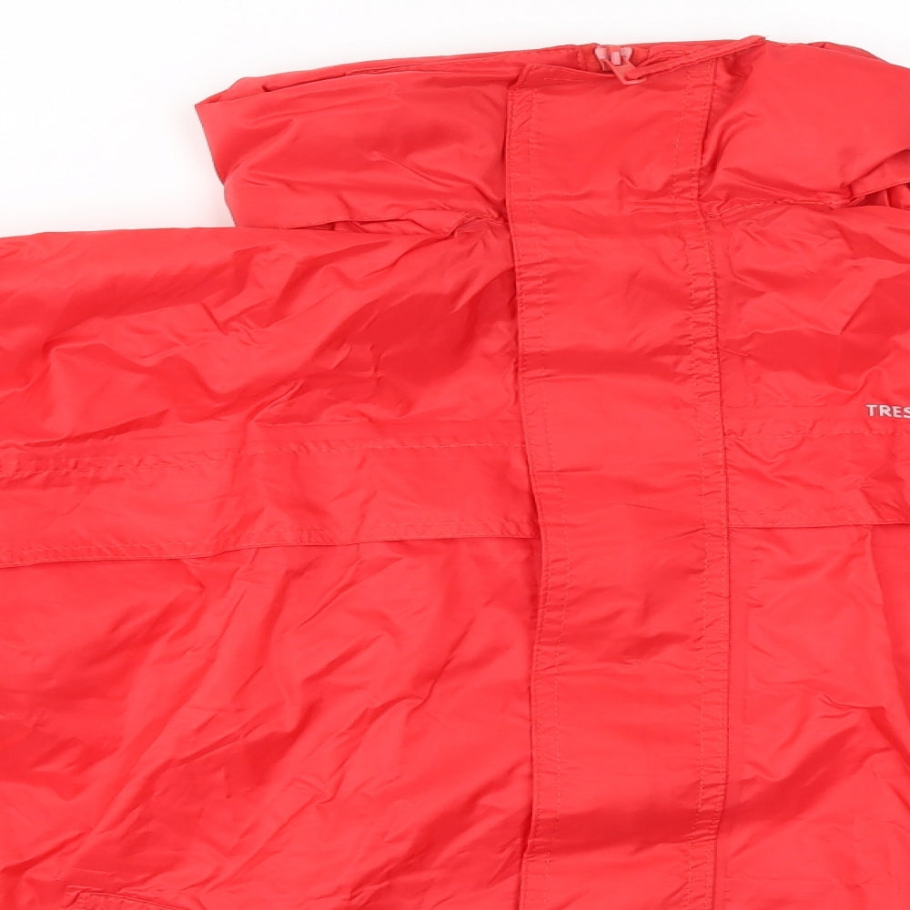 Trespass Mens Red   Anorak Coat Size XS  - JACKET IN A PACK