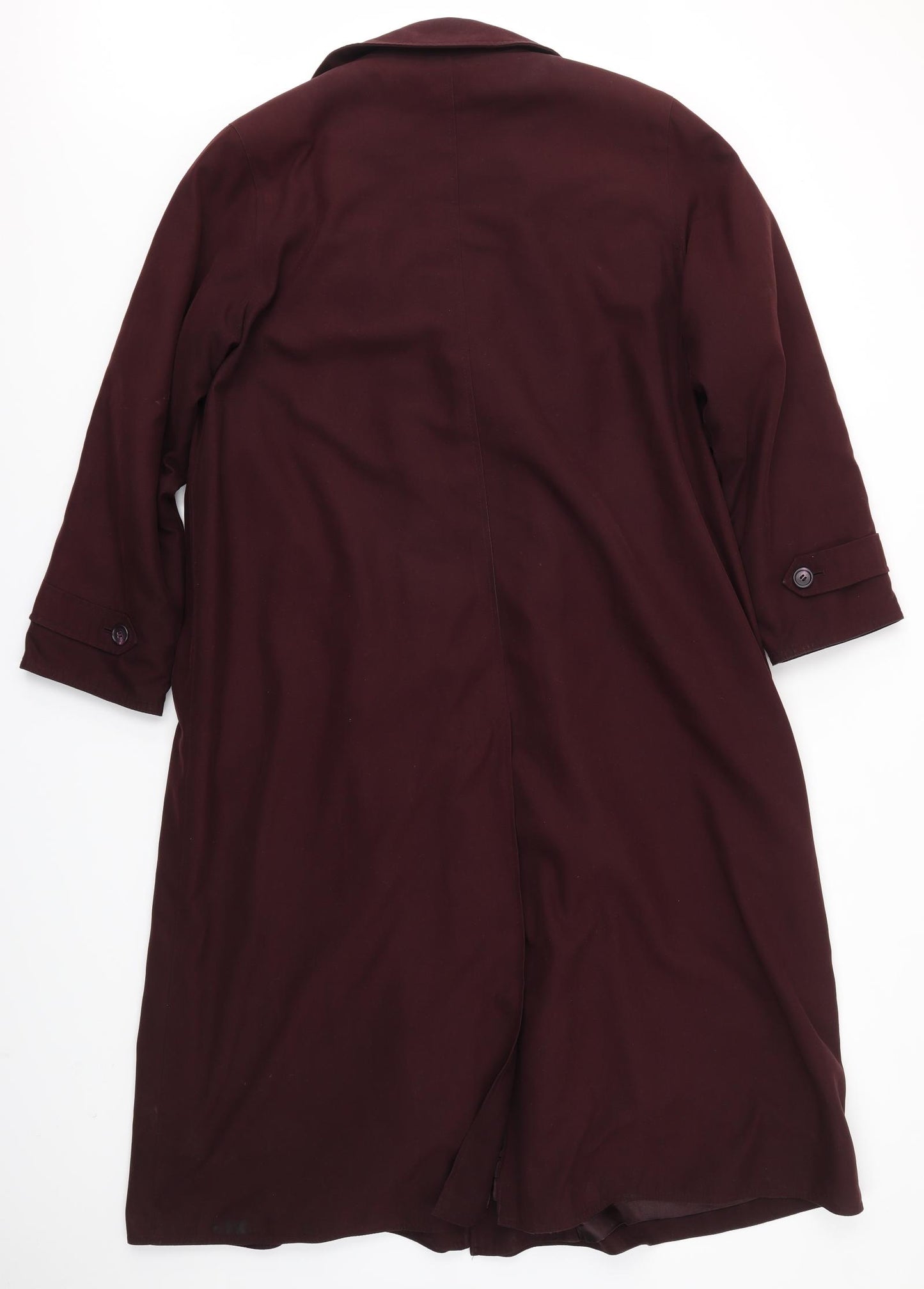 FOUR SEASONS Womens Purple   Overcoat Coat Size 12