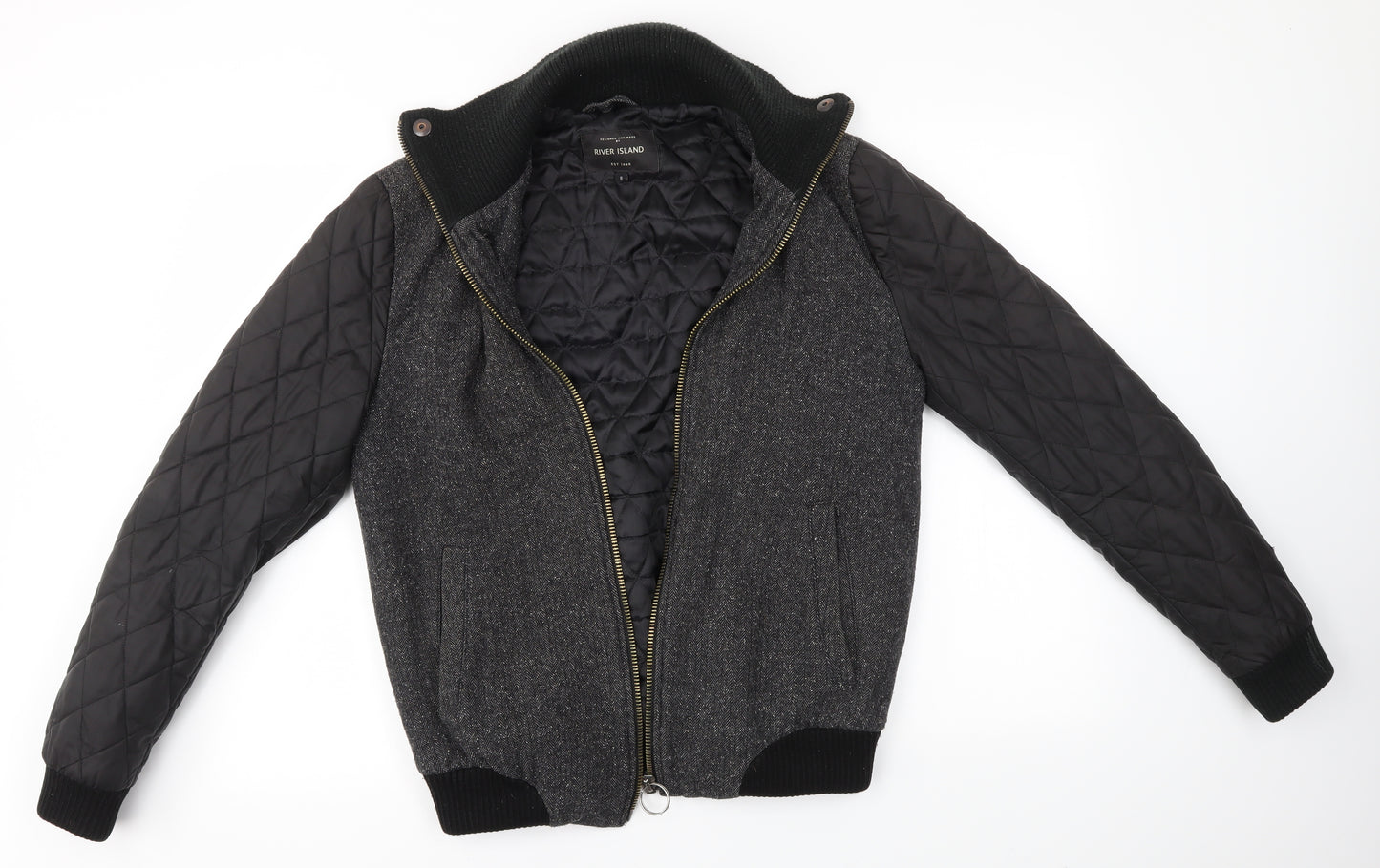 River Island Mens Grey   Jacket  Size S