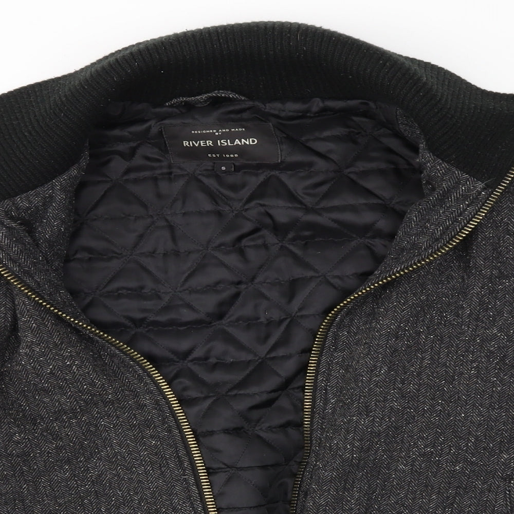 River Island Mens Grey   Jacket  Size S