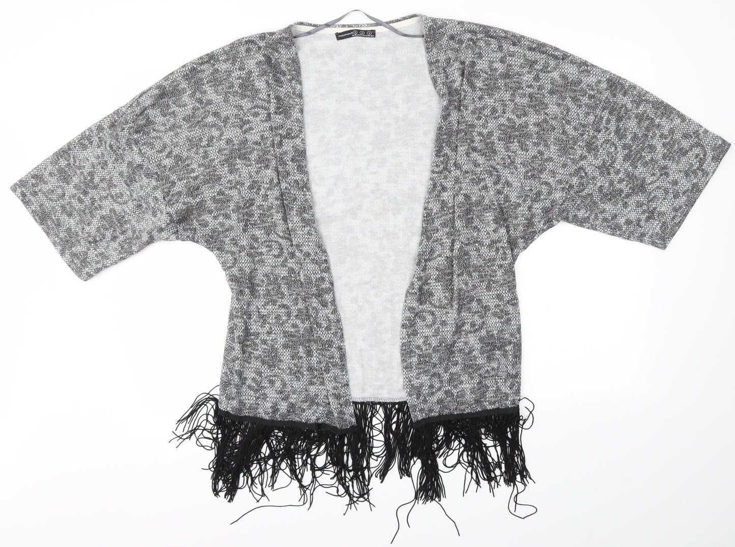 Primark Womens Grey   Cardigan Jumper Size S