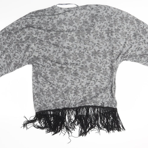 Primark Womens Grey   Cardigan Jumper Size S