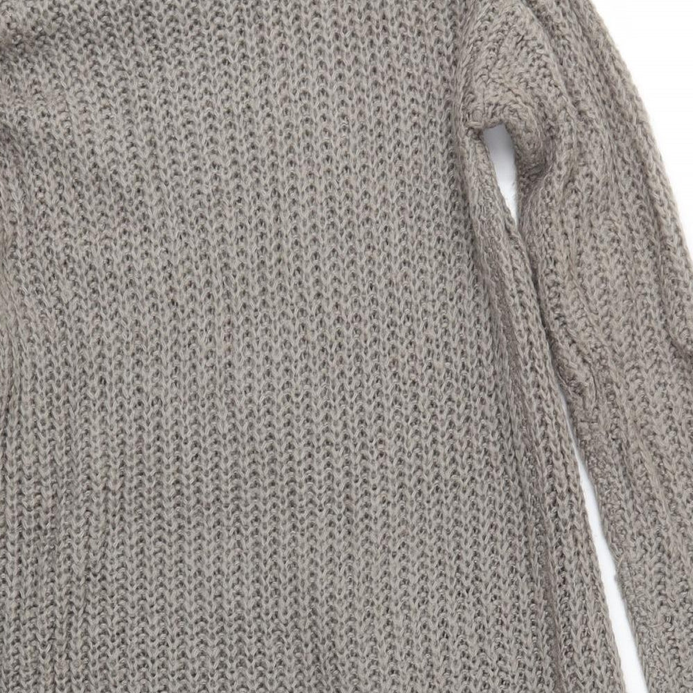Brave Soul Womens Grey   Jumper Dress  Size S