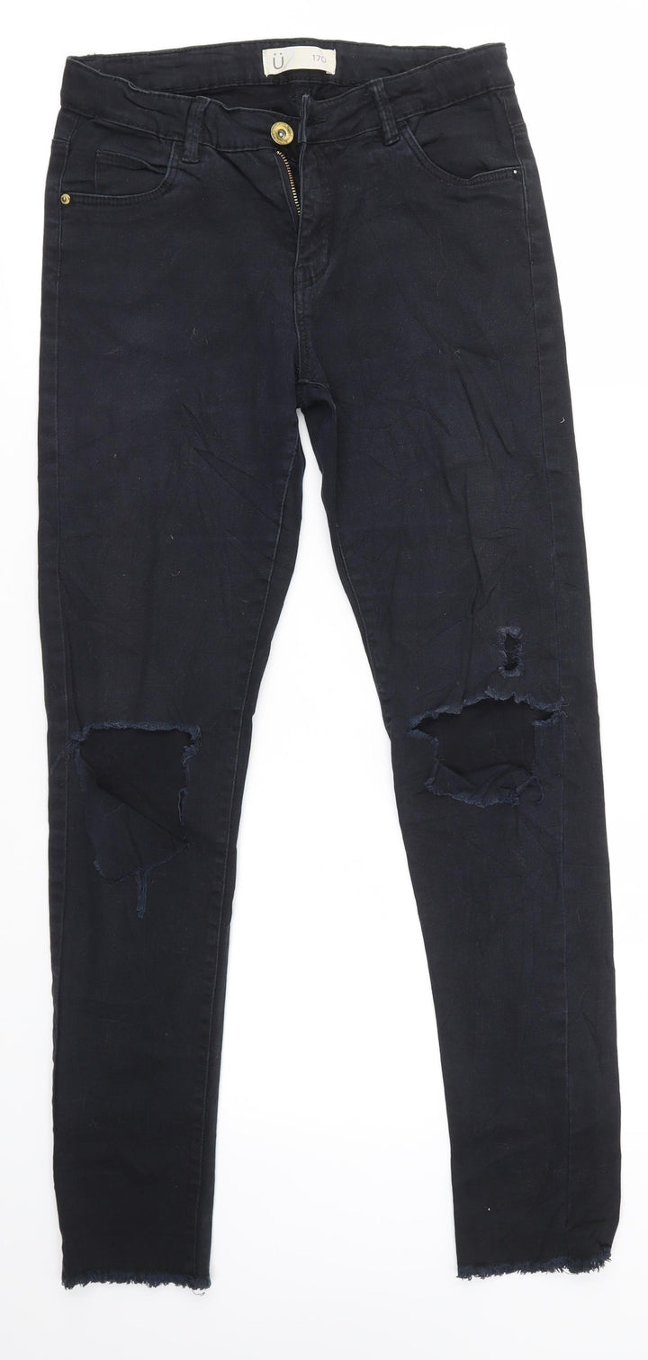UMLAUT Womens Black   Skinny Jeans Size 28 in L28 in