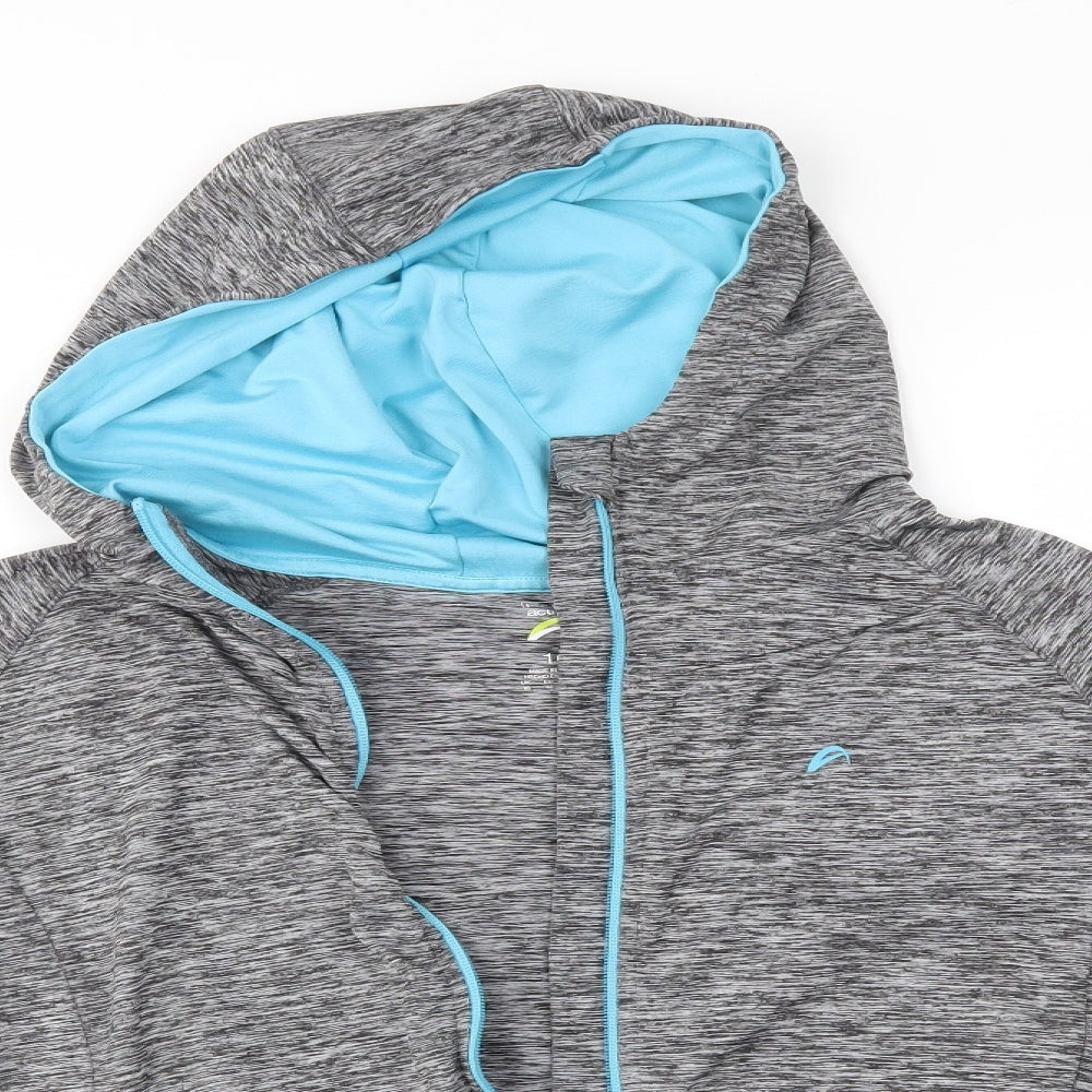 F&F Womens Grey   Full Zip Hoodie Size 16