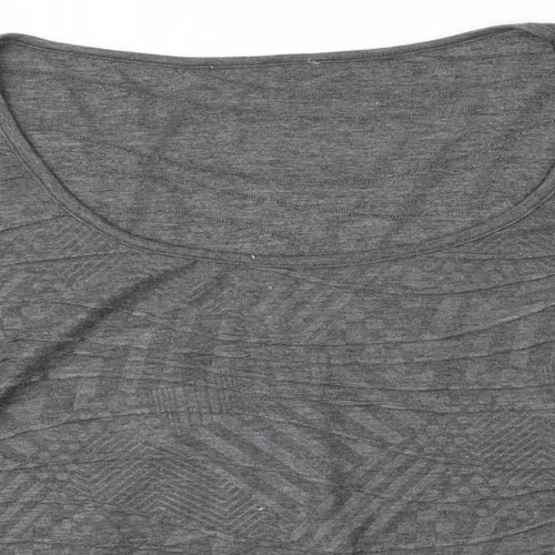 Preworn Womens Grey   Basic Blouse Size XL