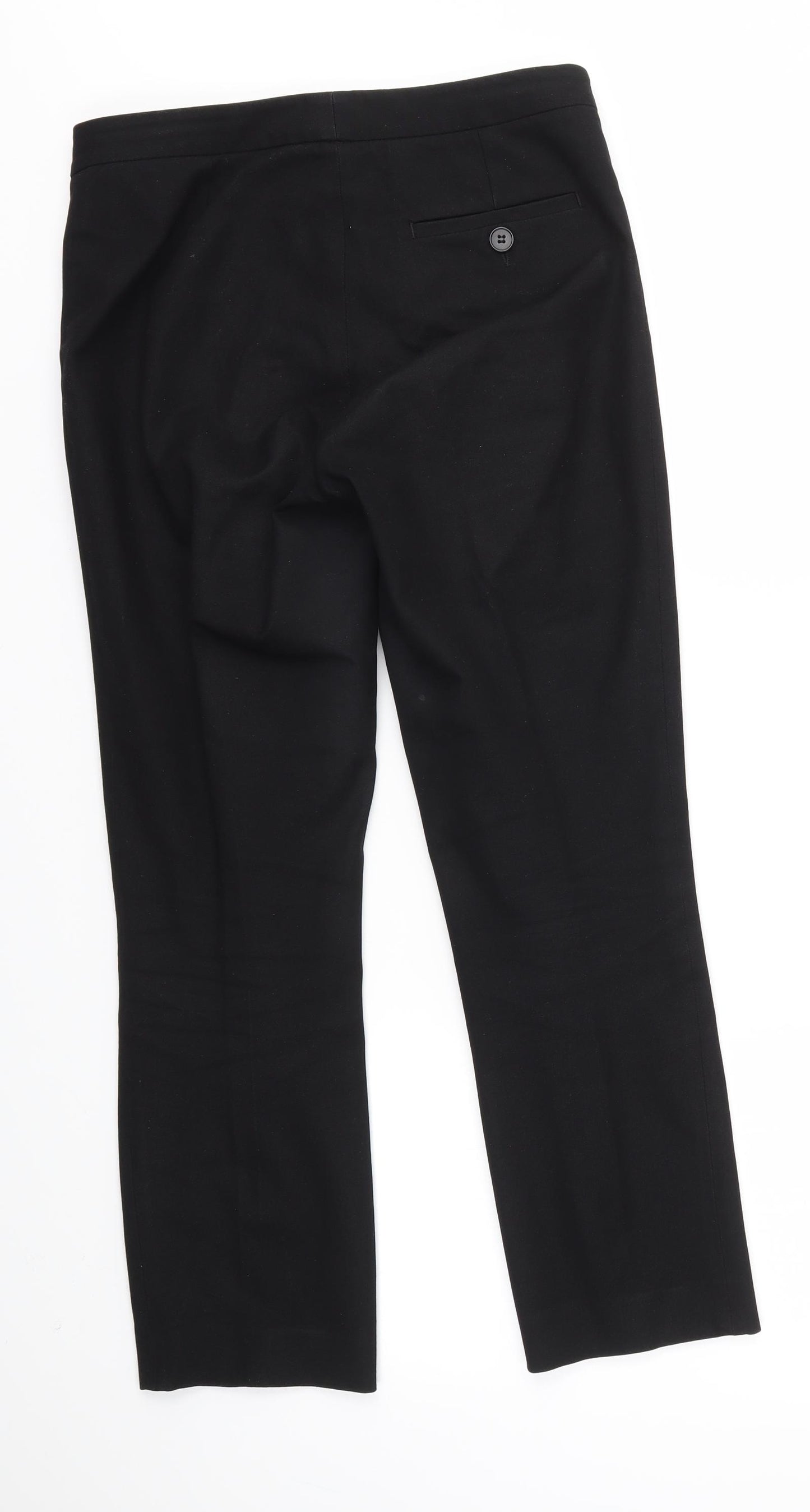 Jigsaw Womens Black   Dress Pants Trousers Size 8 L26 in