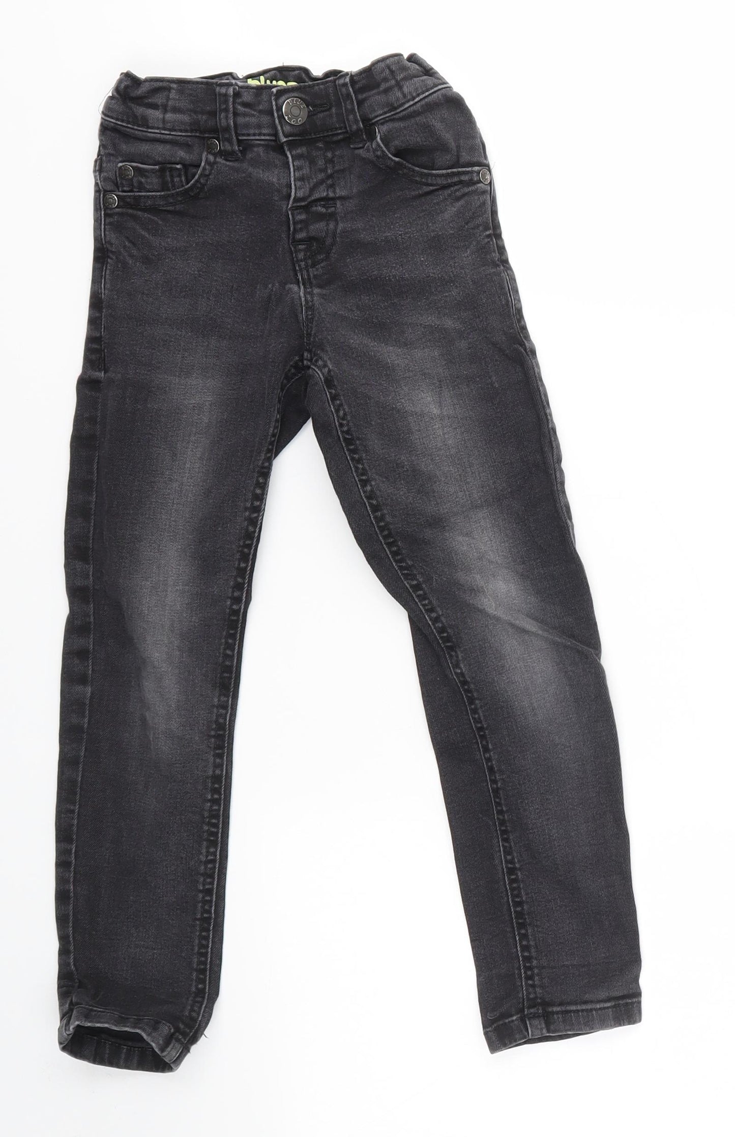 BLUEZOO Boys Grey   Skinny Jeans Size 5 Years