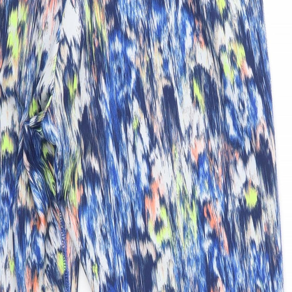 F&F Womens Blue   Cropped Leggings Size 16 L20 in