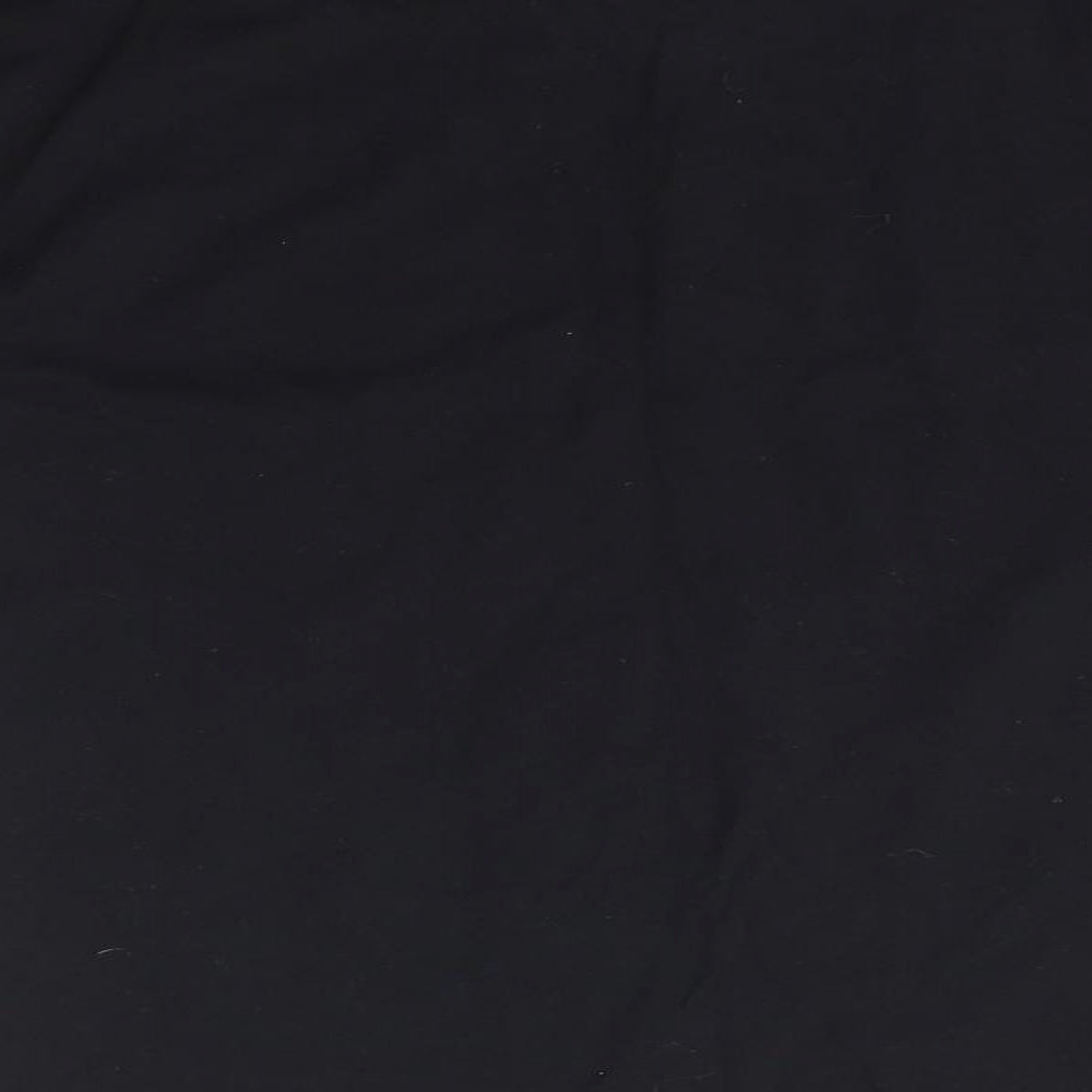 George Boys Black   Basic T-Shirt Size 11-12 Years  - festive christmas