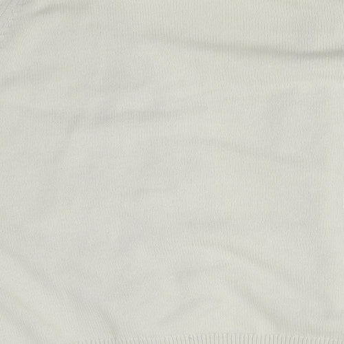 M&S Womens Ivory   Cardigan Jumper Size 12