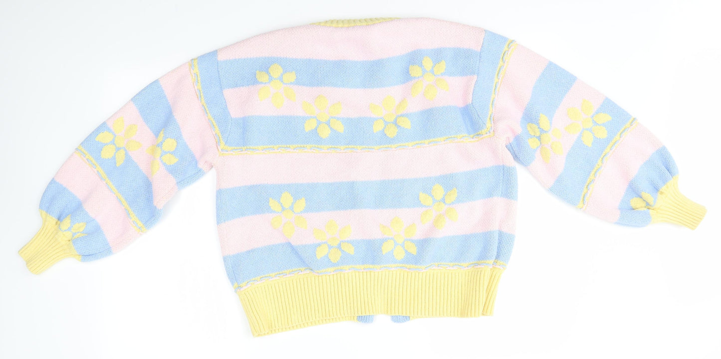 Zara Womens Multicoloured   Cardigan Jumper Size M