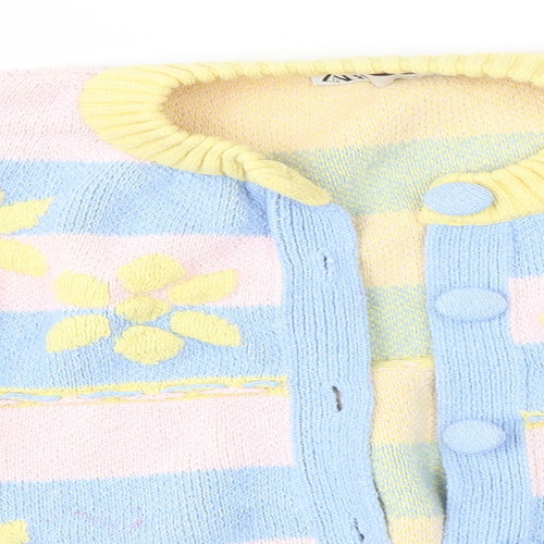 Zara Womens Multicoloured   Cardigan Jumper Size M