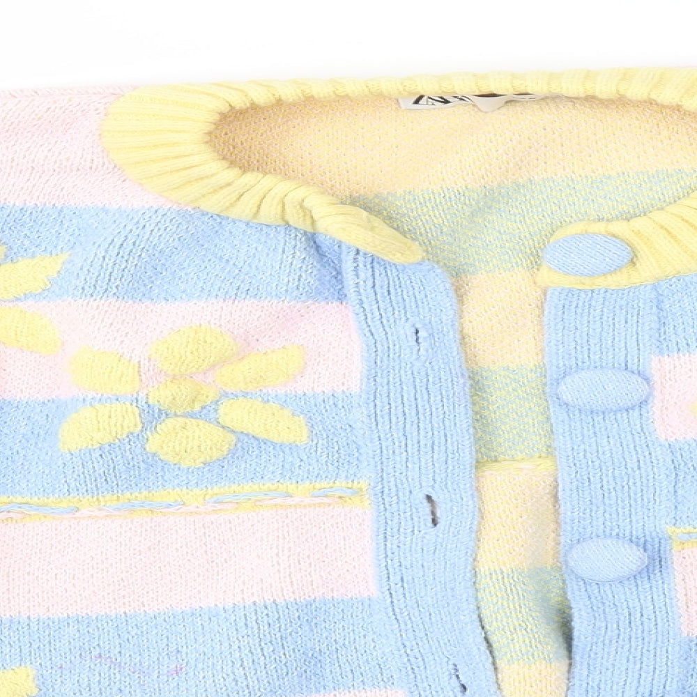 Zara Womens Multicoloured   Cardigan Jumper Size M