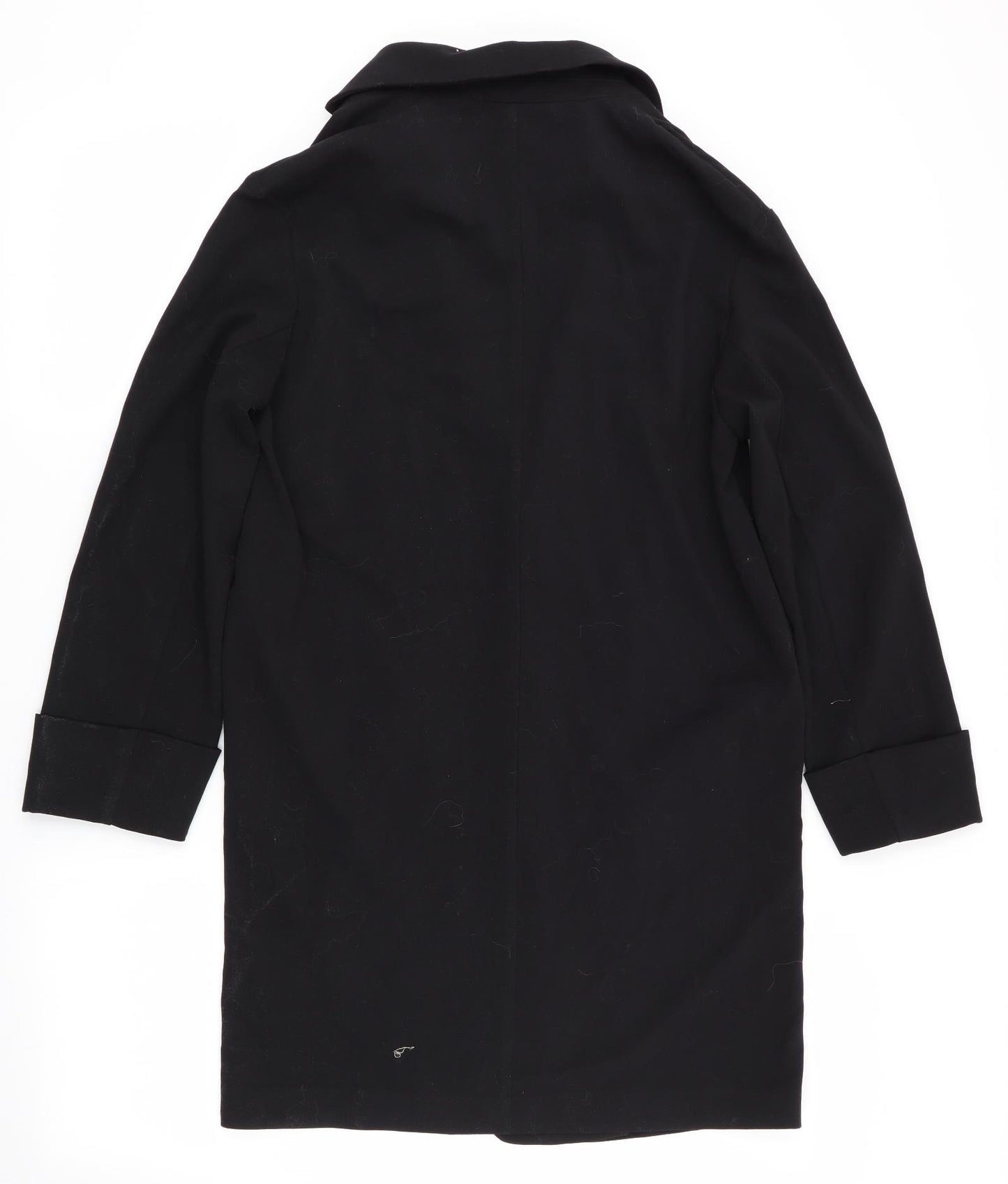 Pimkie Womens Black   Jacket  Size 6  - Longline Jacket
