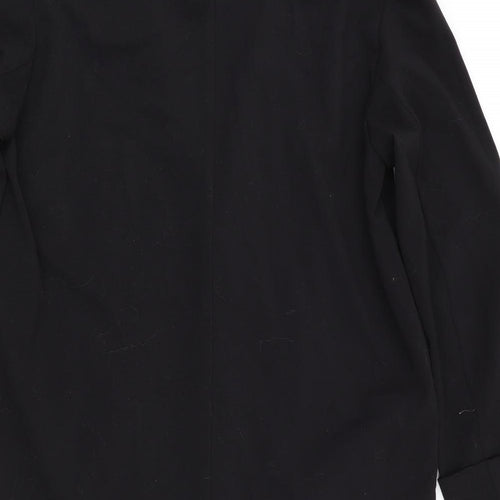 Pimkie Womens Black   Jacket  Size 6  - Longline Jacket