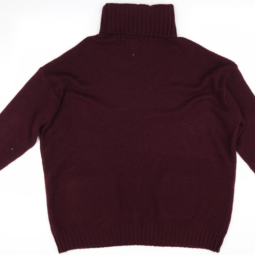 Primark Womens Brown   Pullover Jumper Size 12  - Faux Fur pockets