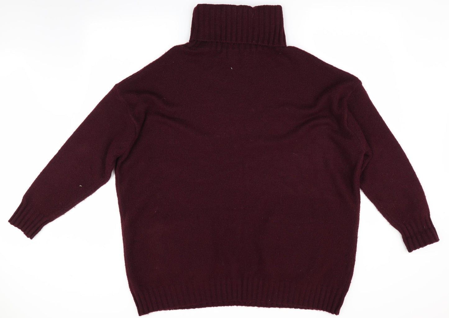 Primark Womens Brown   Pullover Jumper Size 12  - Faux Fur pockets