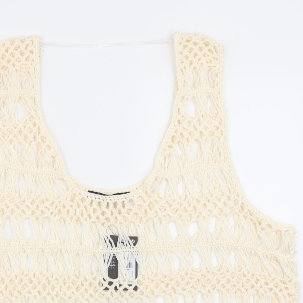 Atmosphere Womens Ivory   Camisole Tank Size L  - Beach wear